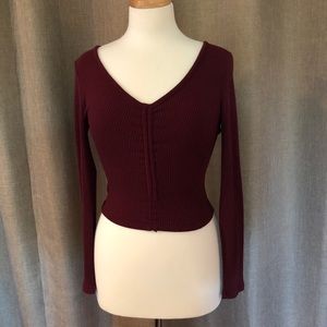 NWOT Charlotte Russe Crop Sweater